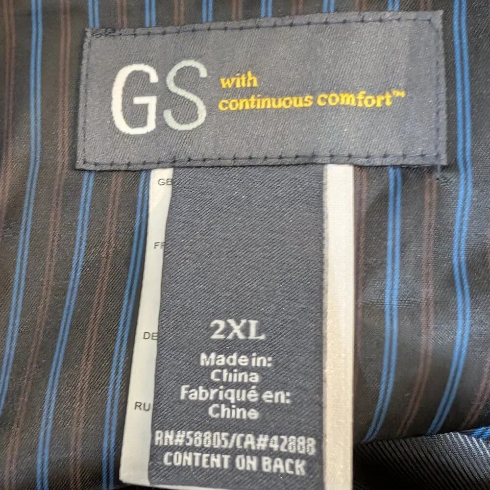 GS Vest with Continuous Comfort Suit Size 2XL